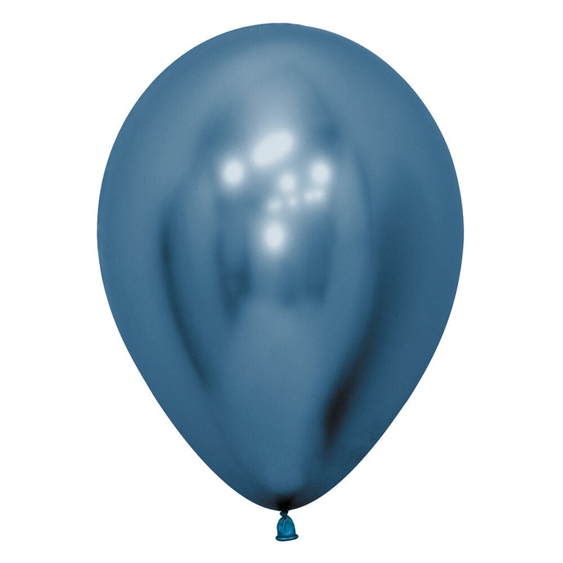 Reflex Blue 11" Latex Balloons (25 count)