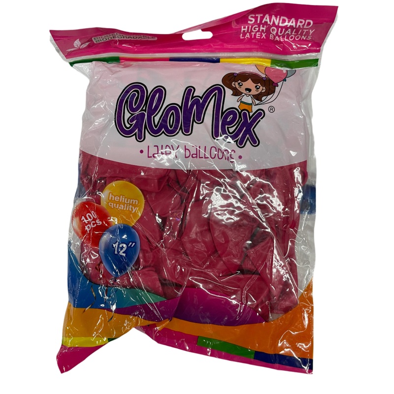 Rose Red 12 Latex Balloons (100 count)