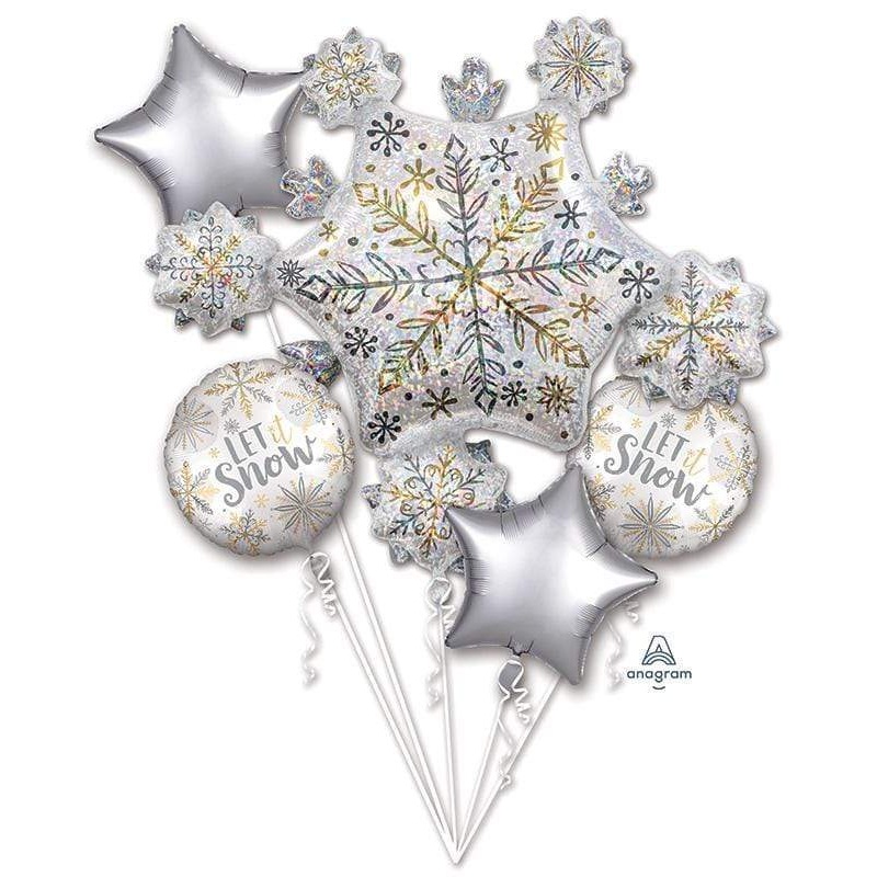 Shining Snow Balloon Bouquet