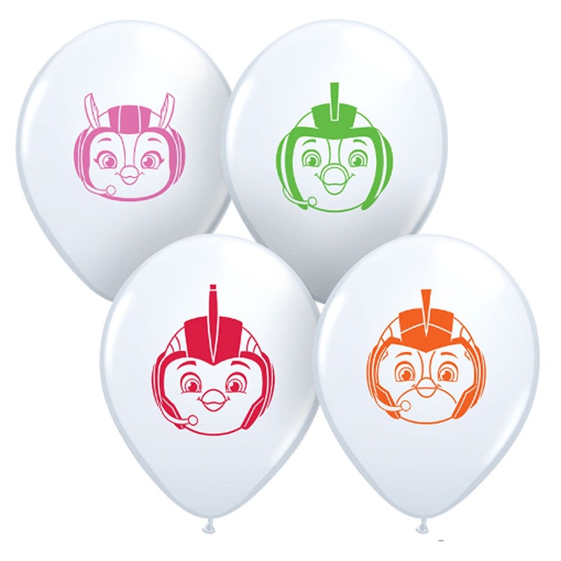 Top Wing Faces Assortment 5 Latex Balloons (100 count)