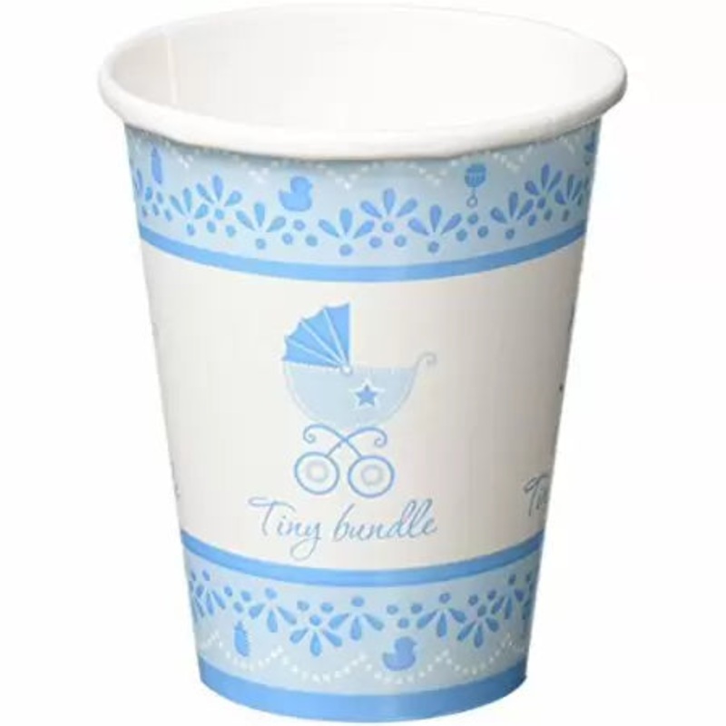 Celebrate Baby Boy Cups 9oz (18 count)