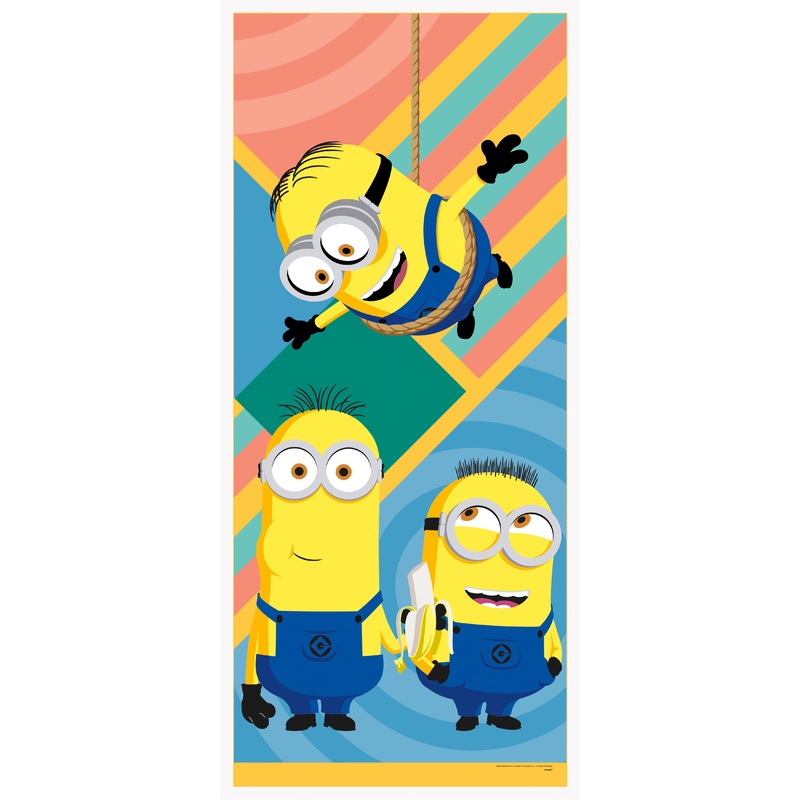 Despicable Me 4 Minions Door Poster