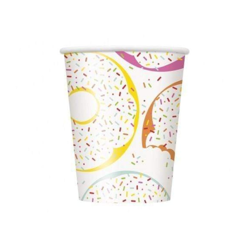 Donut Party Cups 9oz (8 count)