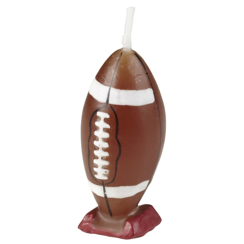 Football Candle Set (6 count)