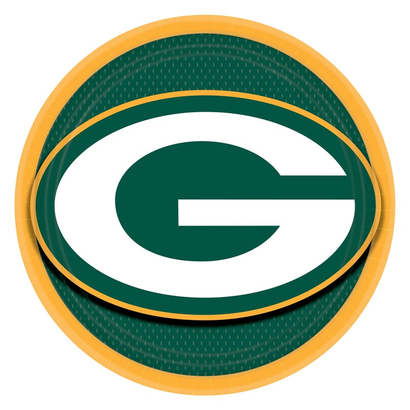 Green Bay Packers Paper Plates 9 (8 count)