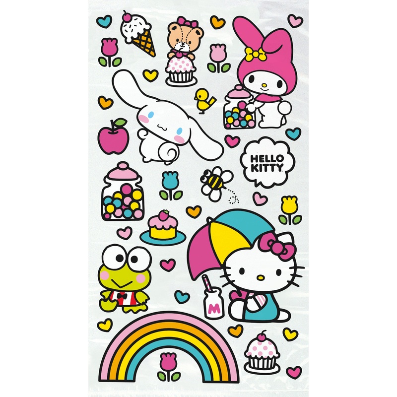 Hello Kitty Gift Cello Bags with Twist Ties (16 count)