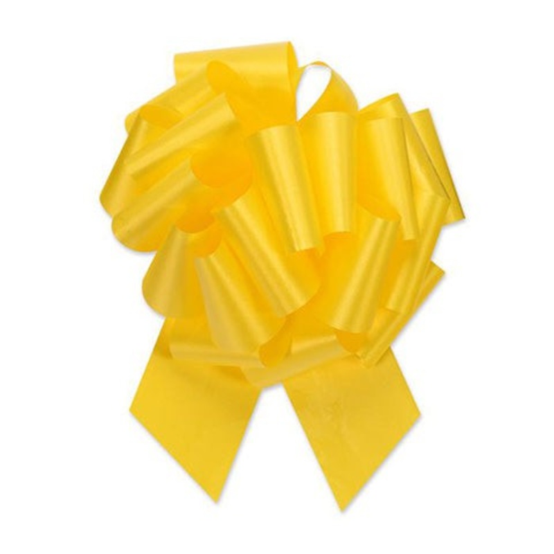 Pull Bow - Daffodil 4 inches