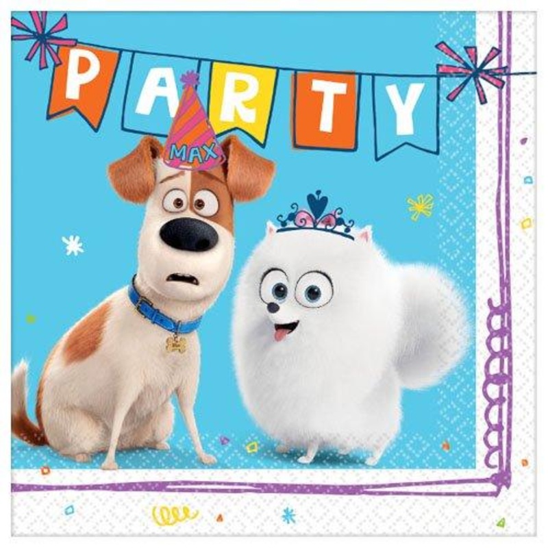 Secret Life of Pets 2 Beverage Napkins (8 count)