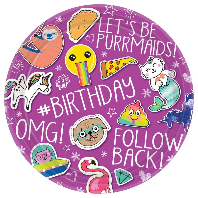 Selfie Plates 7 (8 count)