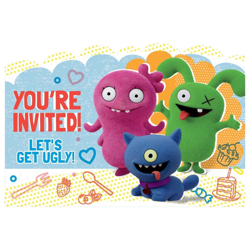 Ugly Dolls Movie Invitations (8 count)