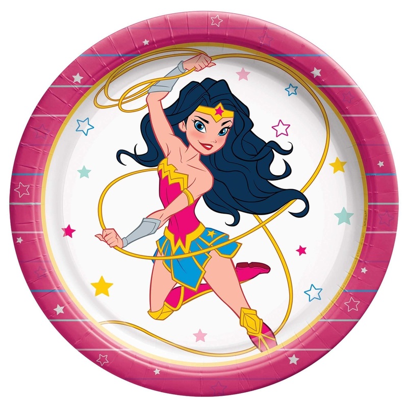 Young DC 9in Plates 9 (8 count)