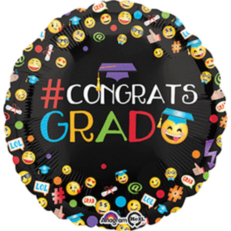 Awesome Grad 17" Balloon
