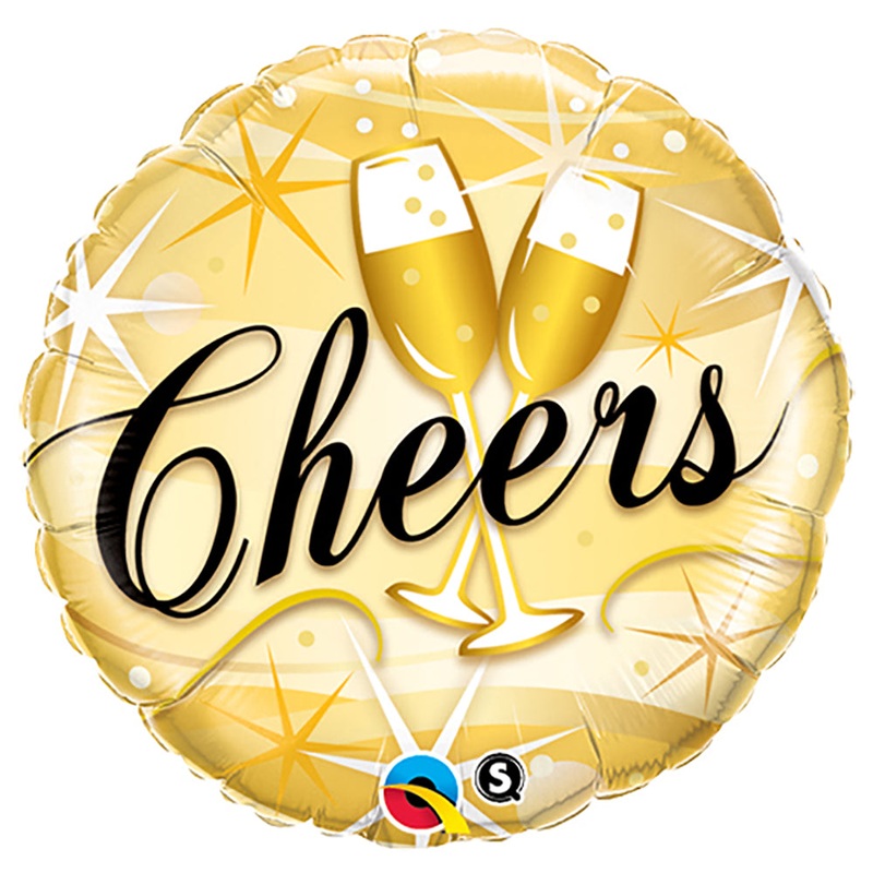 Cheers Starbursts 18 Balloon