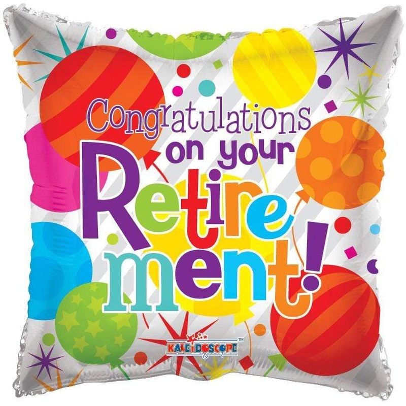 Congratulations On Your Retirement 18 Balloon