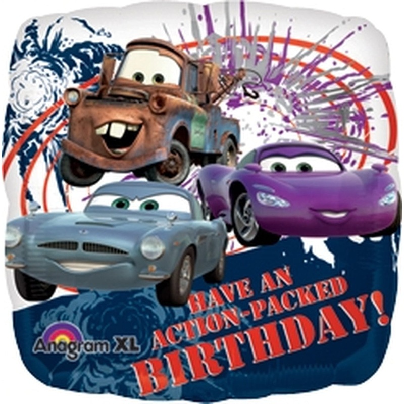 Disney Cars Action Packed Birthday 18 Balloon