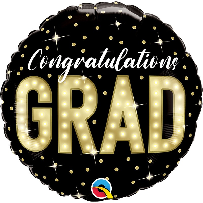 Grad Marquee Lights 18 Balloon