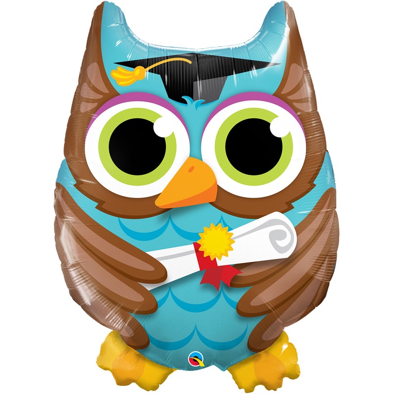 Graduate Owl 34" Balloon