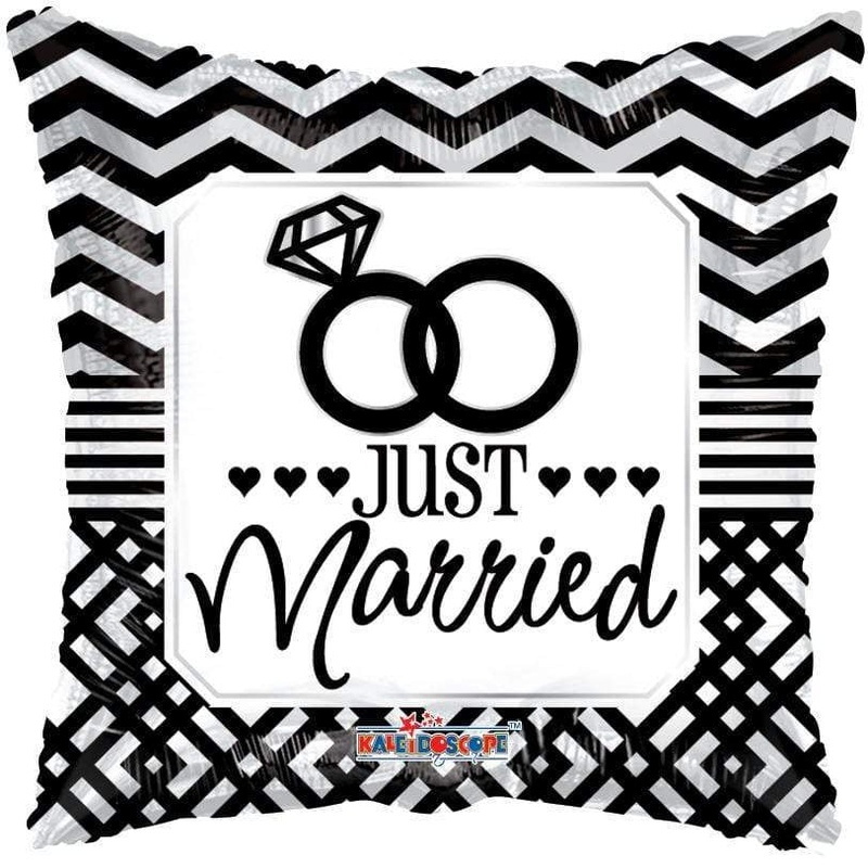 Just Married 18 Balloon
