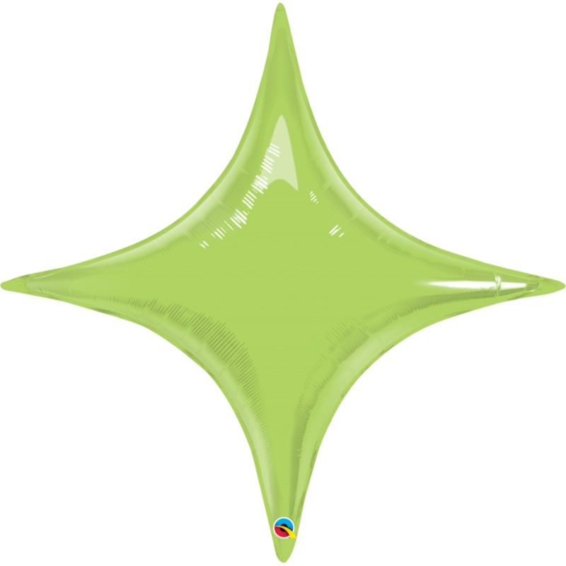 Lime Green Starpoint 40 Balloon