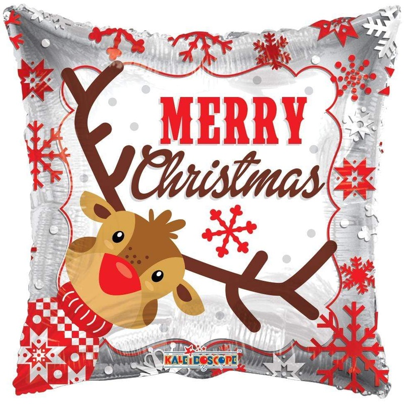 Merry Christmas Reindeer 18 Balloon