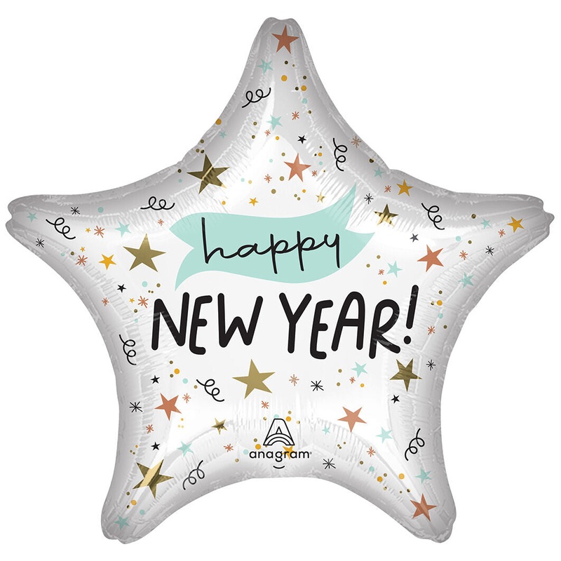 Noon Year Star 19" Balloon