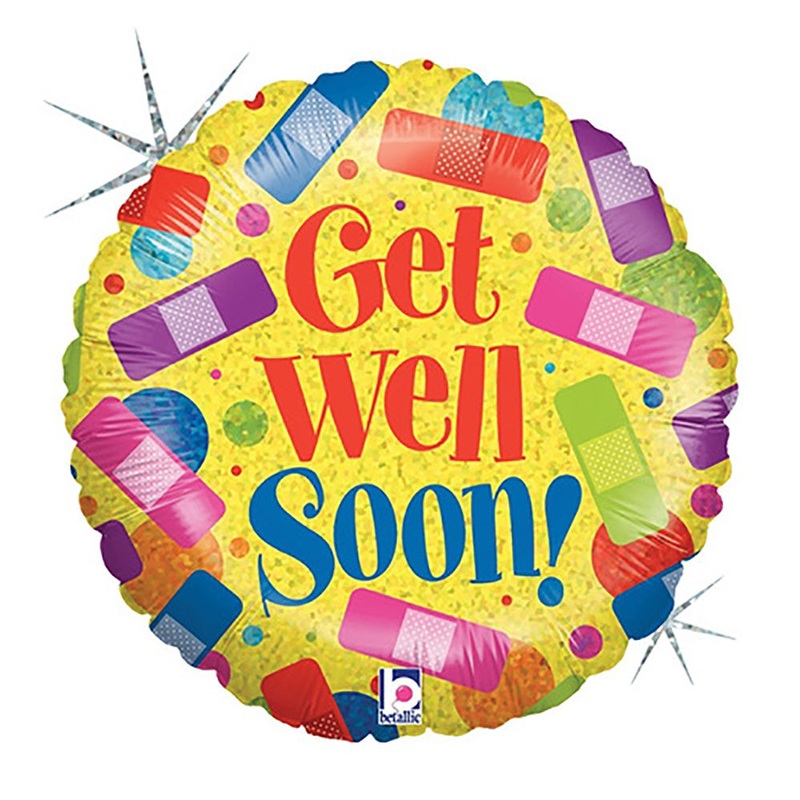 Rainbow Bandaids 18 Balloon