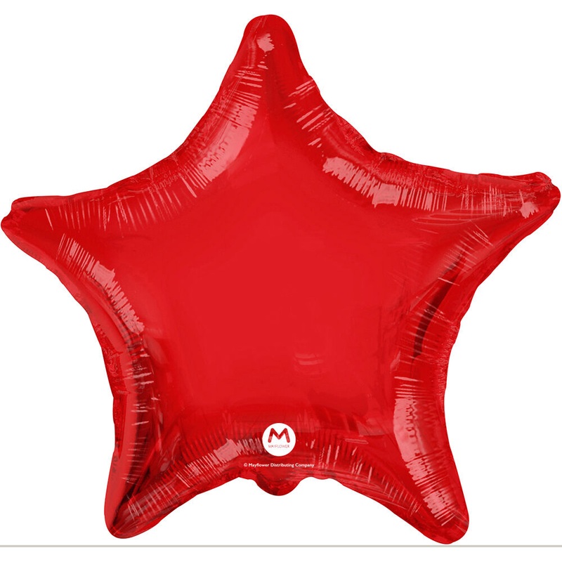 Red Star 17" Balloon