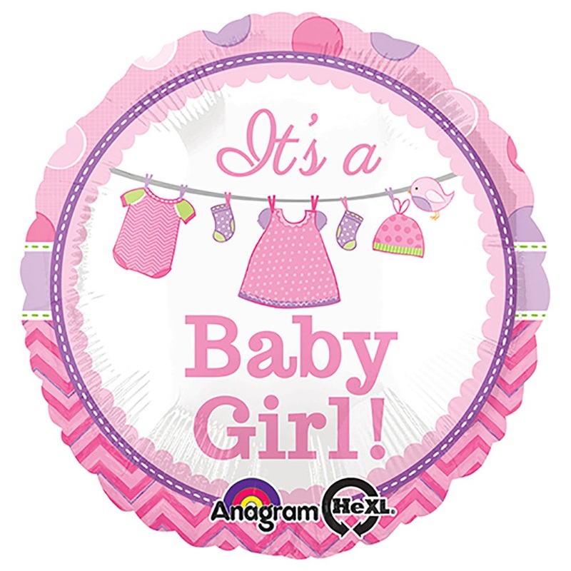 Shower With Love Girl 18 Balloon