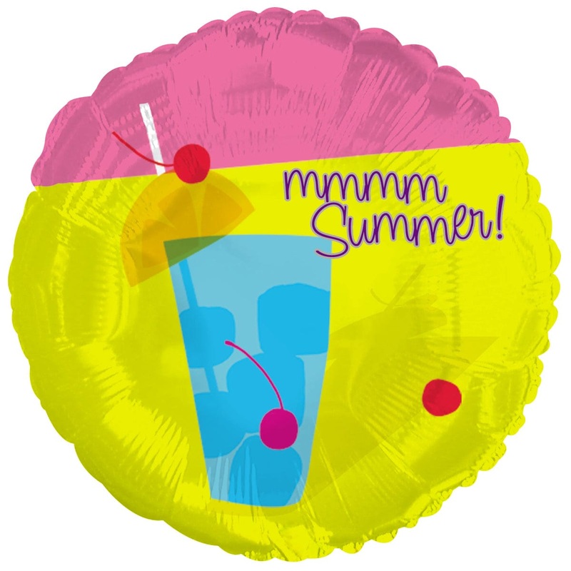 Summer Drink 12 Balloon (requires heat-sealing)