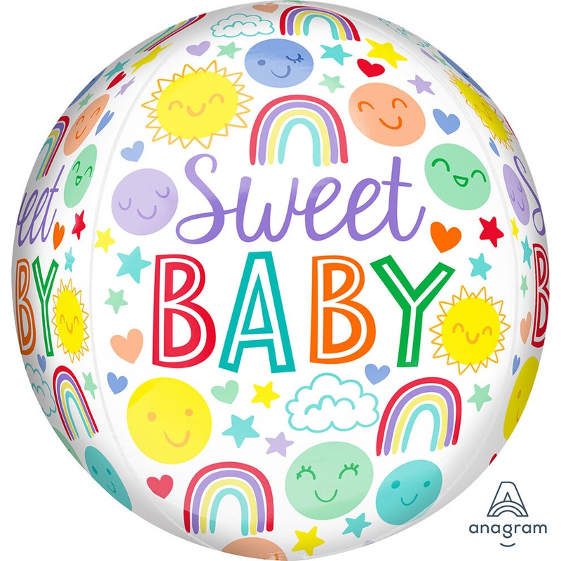 Sweet Baby Icons Orbz 16" Balloon