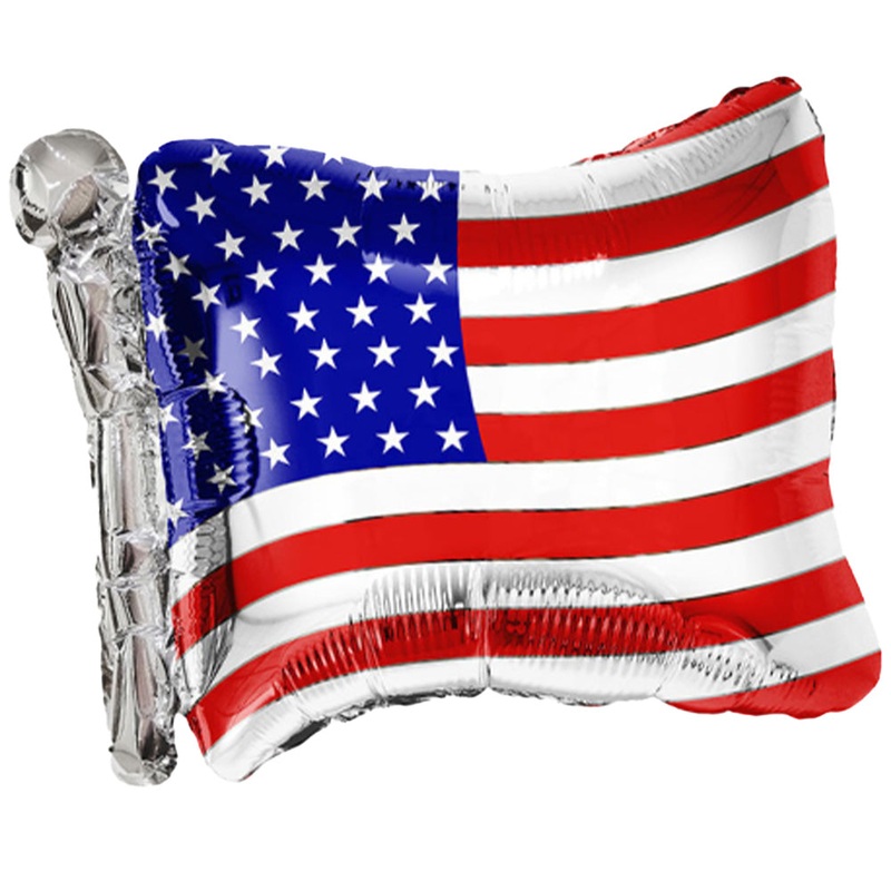 Waving American Flag 27 Balloon