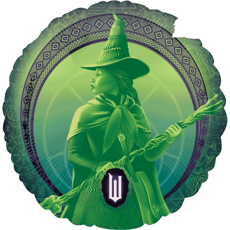 Wicked Glinda & Elphaba 2-sided 17 Balloon
