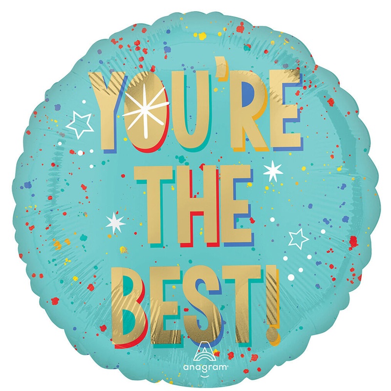 You're The Best Splash 17" Balloon