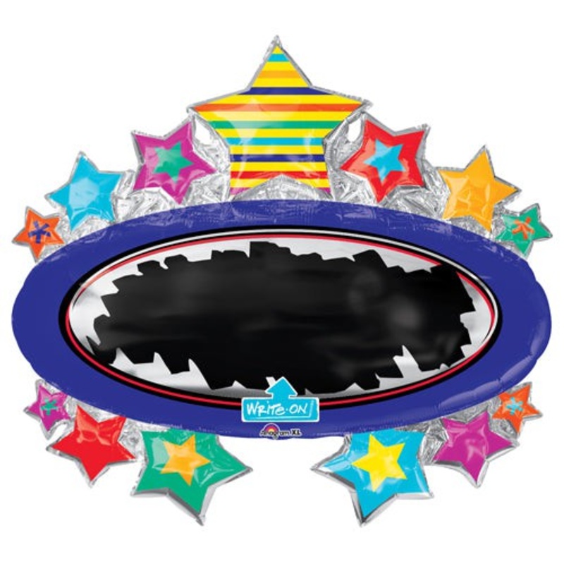 Bright Star Black Board Marquee 31 Balloon