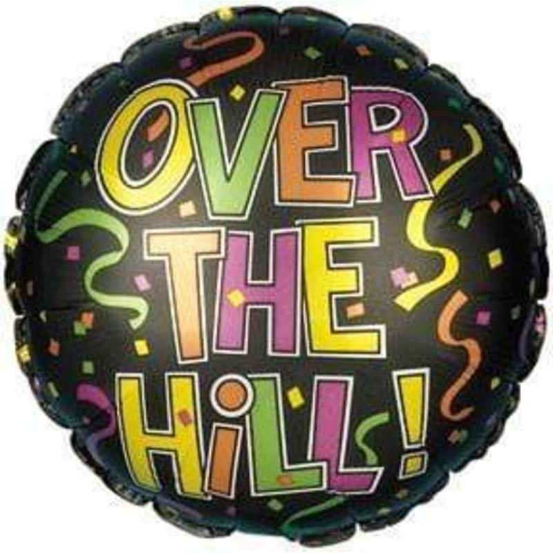 Festive Over The Hill 18 Balloon