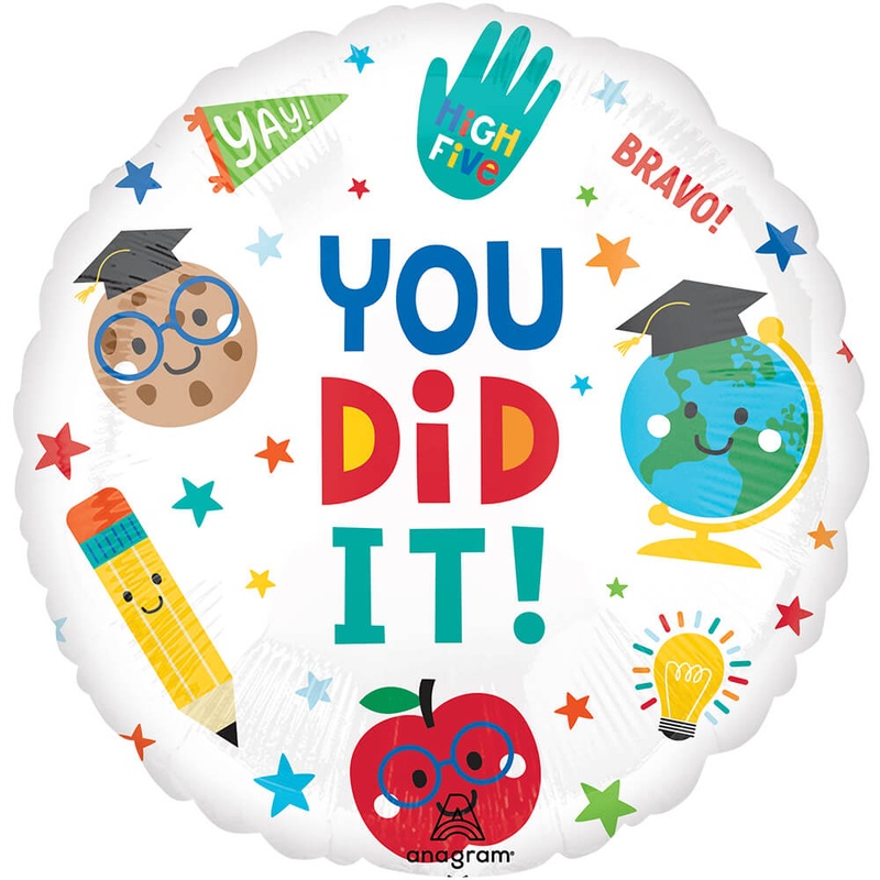 Graduation Fun You Did It 17 Balloon