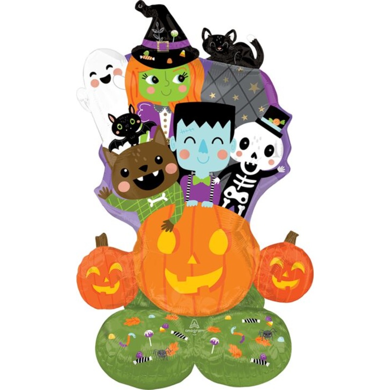 Halloween Monster Mingle Airloonz 48 Balloon