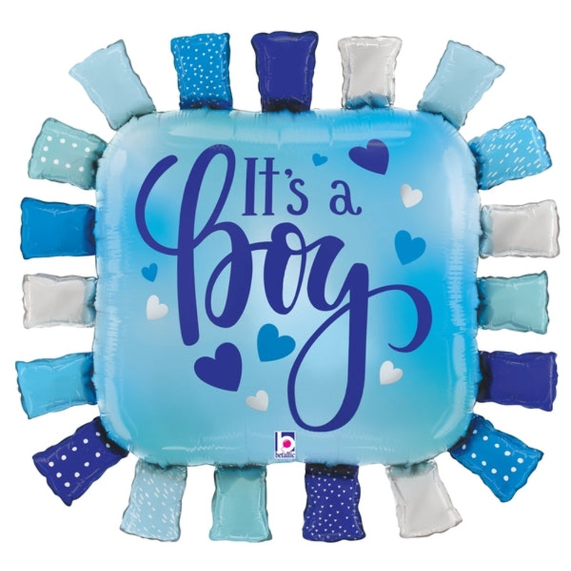 It's a Boy Taggie Square 34 Balloon