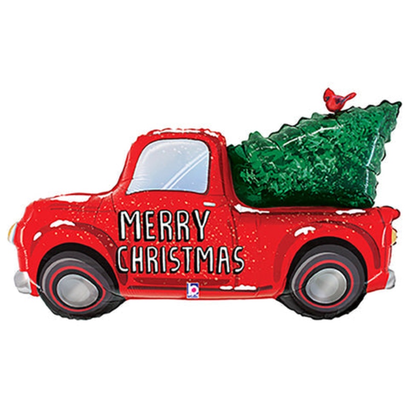 Merry Christmas Truck 47 Balloon