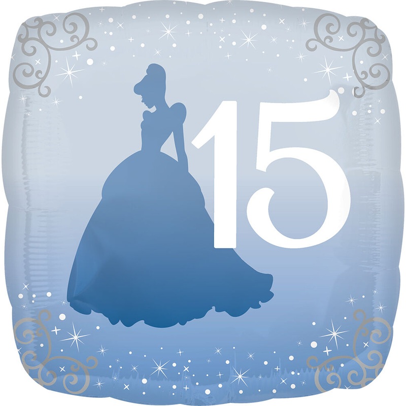 Mis Quince Cinderella 17" Balloon
