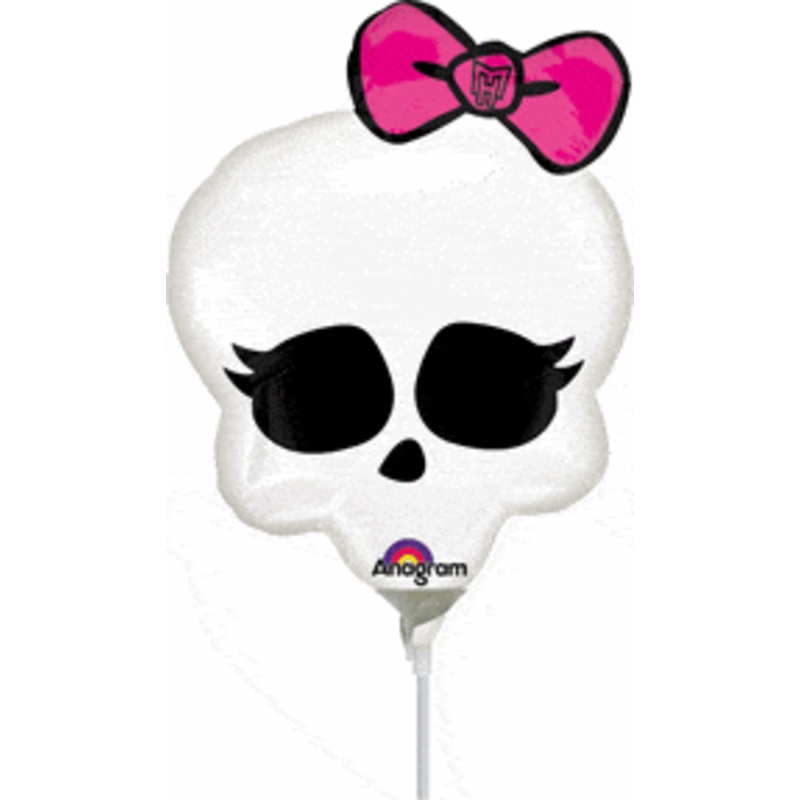 Monster High Skullette Badge 14 Balloon (requires heat-sealing)