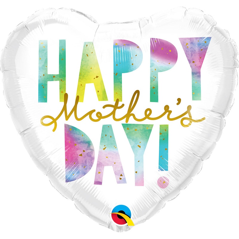 Mother's Day Watercolor Letters 18 Balloon