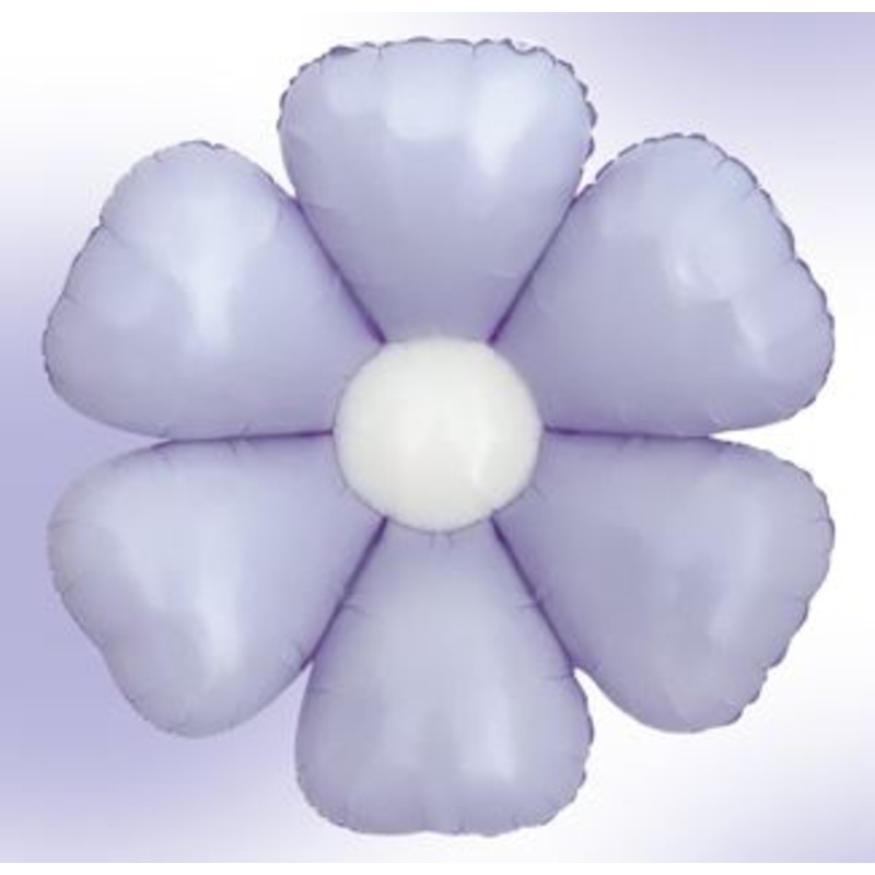 Pastel Lavender Daisy Flower 16 Balloons (3 count)