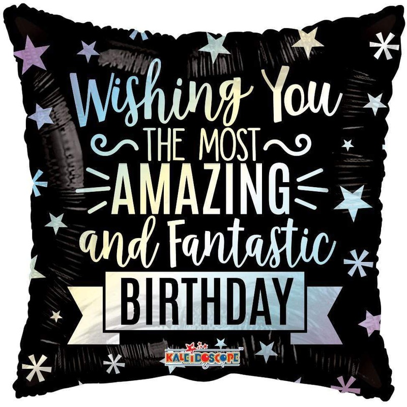 Wishing You The Most Amazing Birthday 18 Balloon