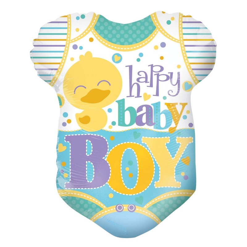 Baby Boy Onesie 18 Balloon