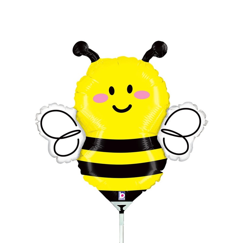 Bee Mini Shape (air-fill Only) 14 Balloon