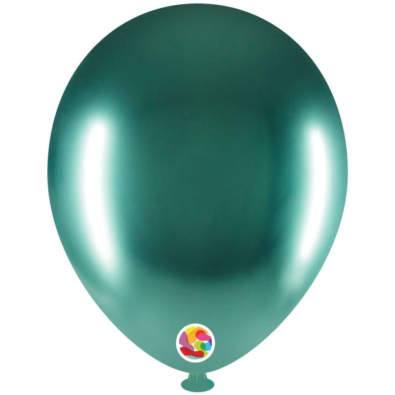 Brilliant Green 12 Latex Balloons (50 count)