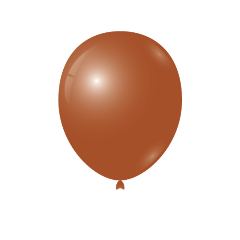 Brown 12 Latex Balloons (72)
