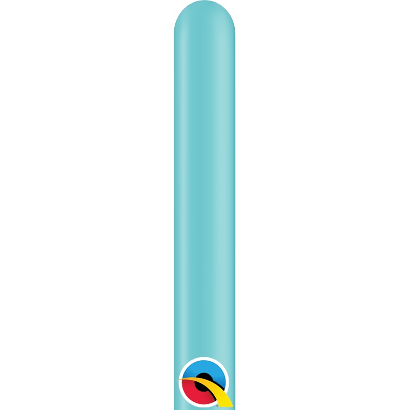 Caribbean Blue 160Q Latex Balloons (100 count)