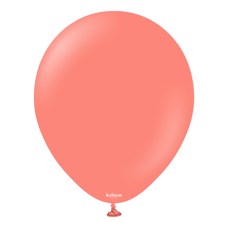 Coral 18 Latex Balloons (25 count)